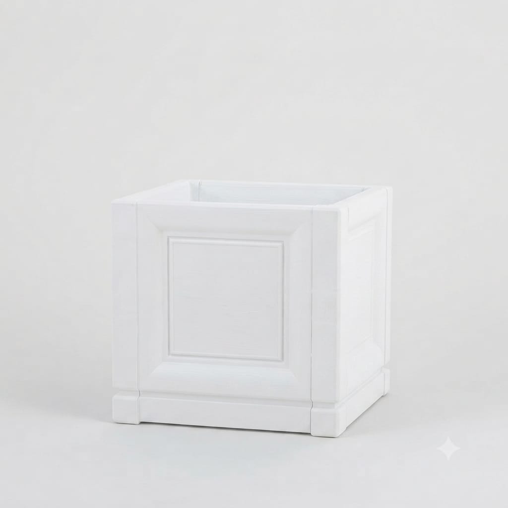 Premium Foldable Weatherproof Square Planter – Smart Space-Saving Design