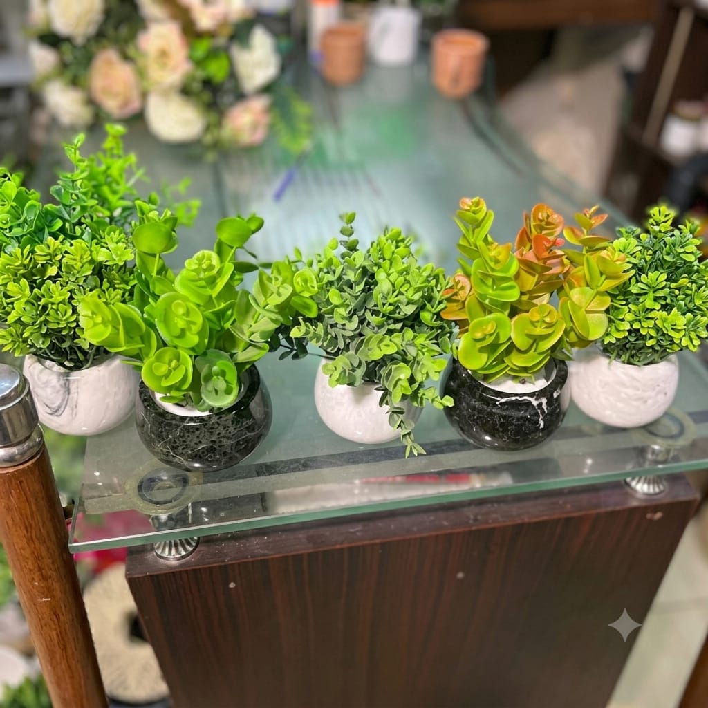 Marble Succulents