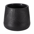 The Botanical Decor Tropical Leaf Embossed Planter