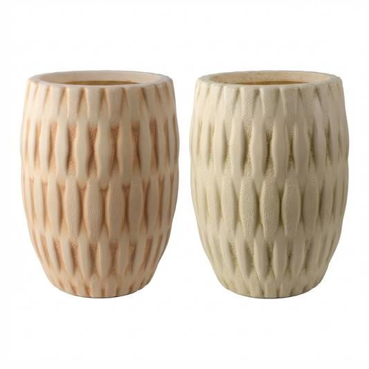 Textured Ribbed Ceramic