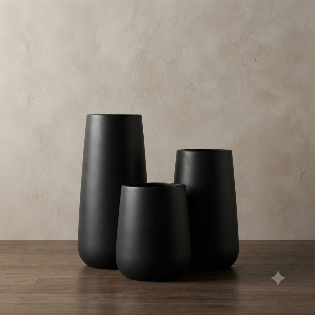 Signature Fiber Planter Without Golden Strip