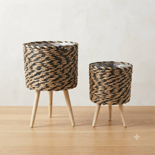 Cane Tripod Planter