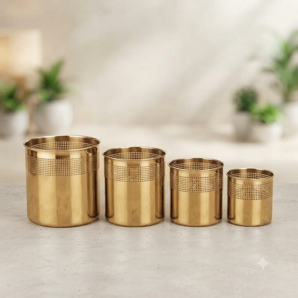 Stainless steel pots