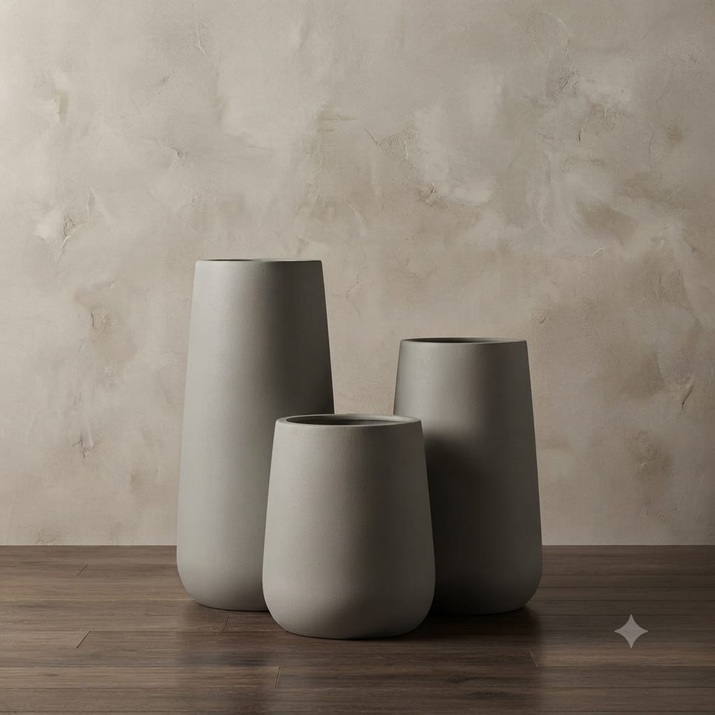Signature Fiber Planter Without Golden Strip