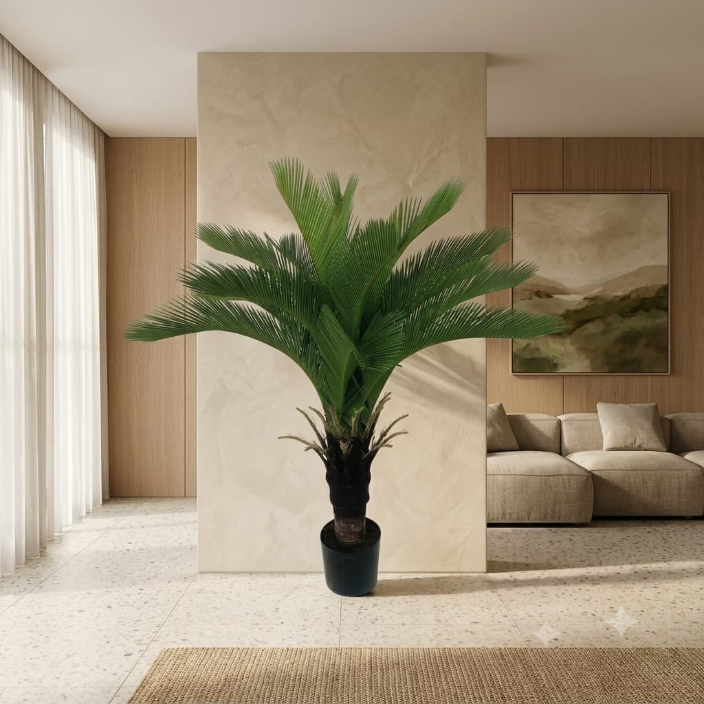 Kangi Palm With new Ribbed planter