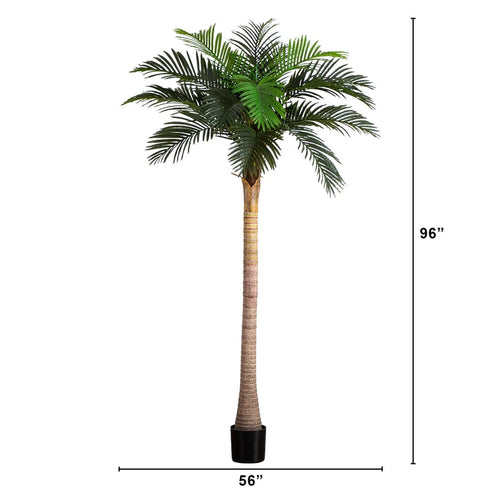 Coconut Plam Tree With Fiber Planter