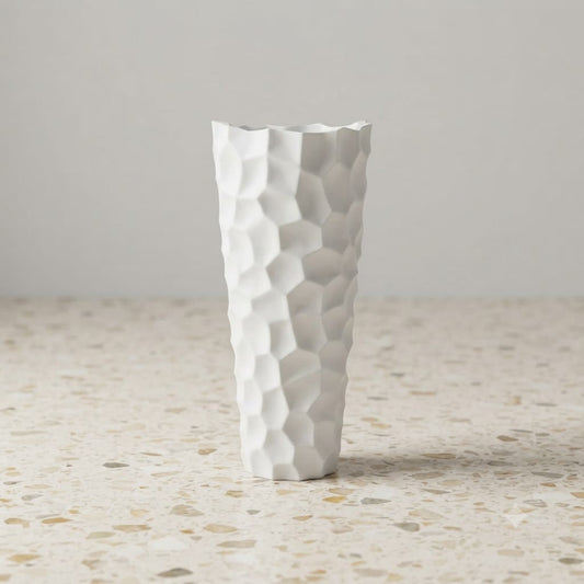 Curvy Glass Shape Fiber Planter
