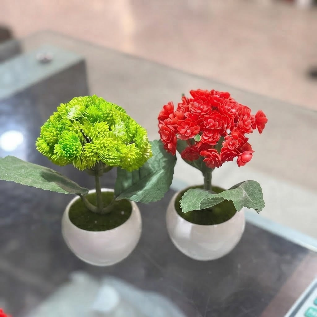 Floral Ceramic Pot