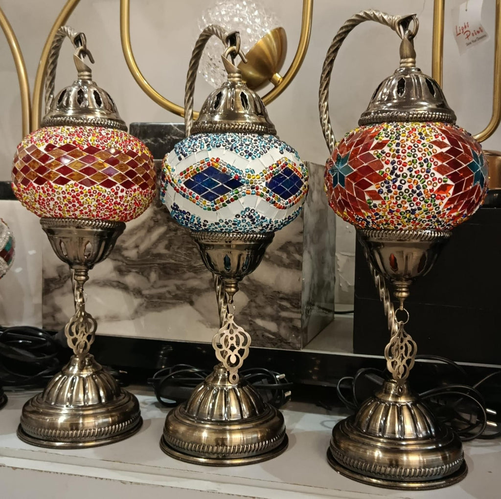 Handcrafted Turkish Mosaic Table Lamp