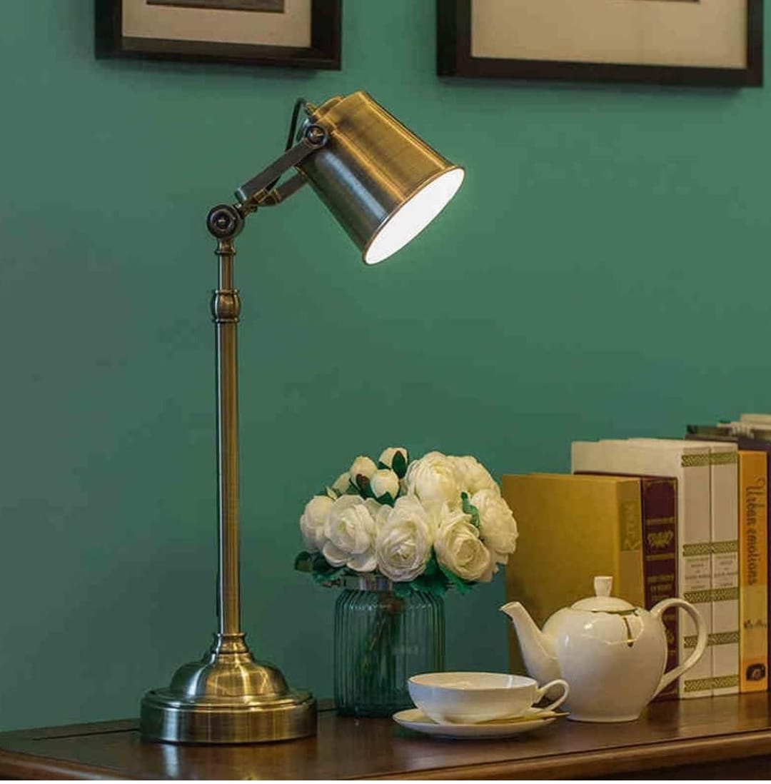 Golden Arc Floor Lamp