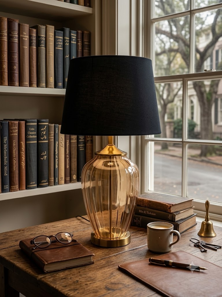 The Oracle Sphere Table Lamps