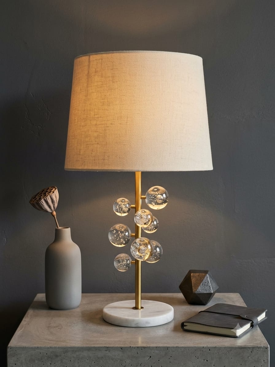 The Aurelia Spheres Table Lamps