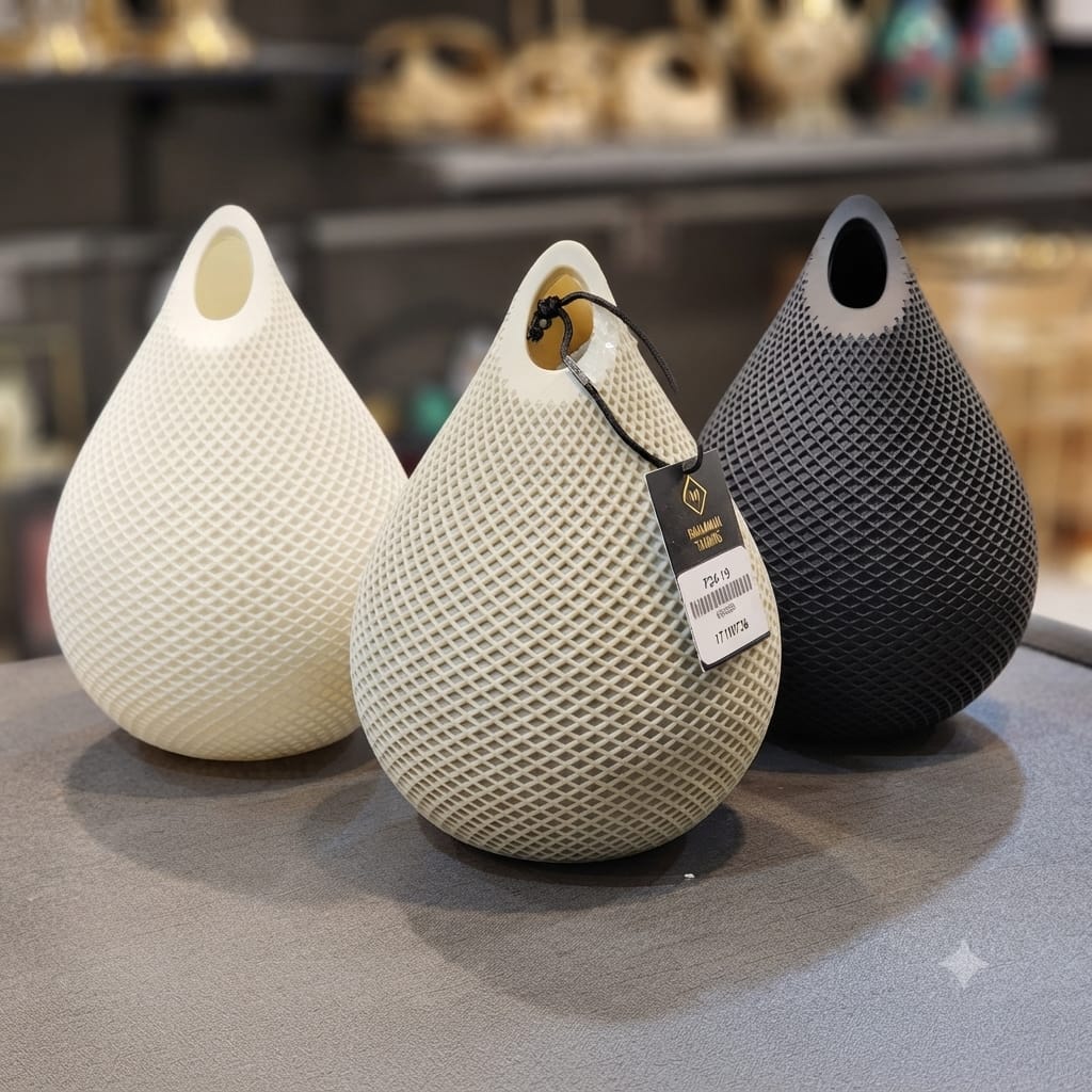 The Ripple & Fold Sculptural  Vase Collection