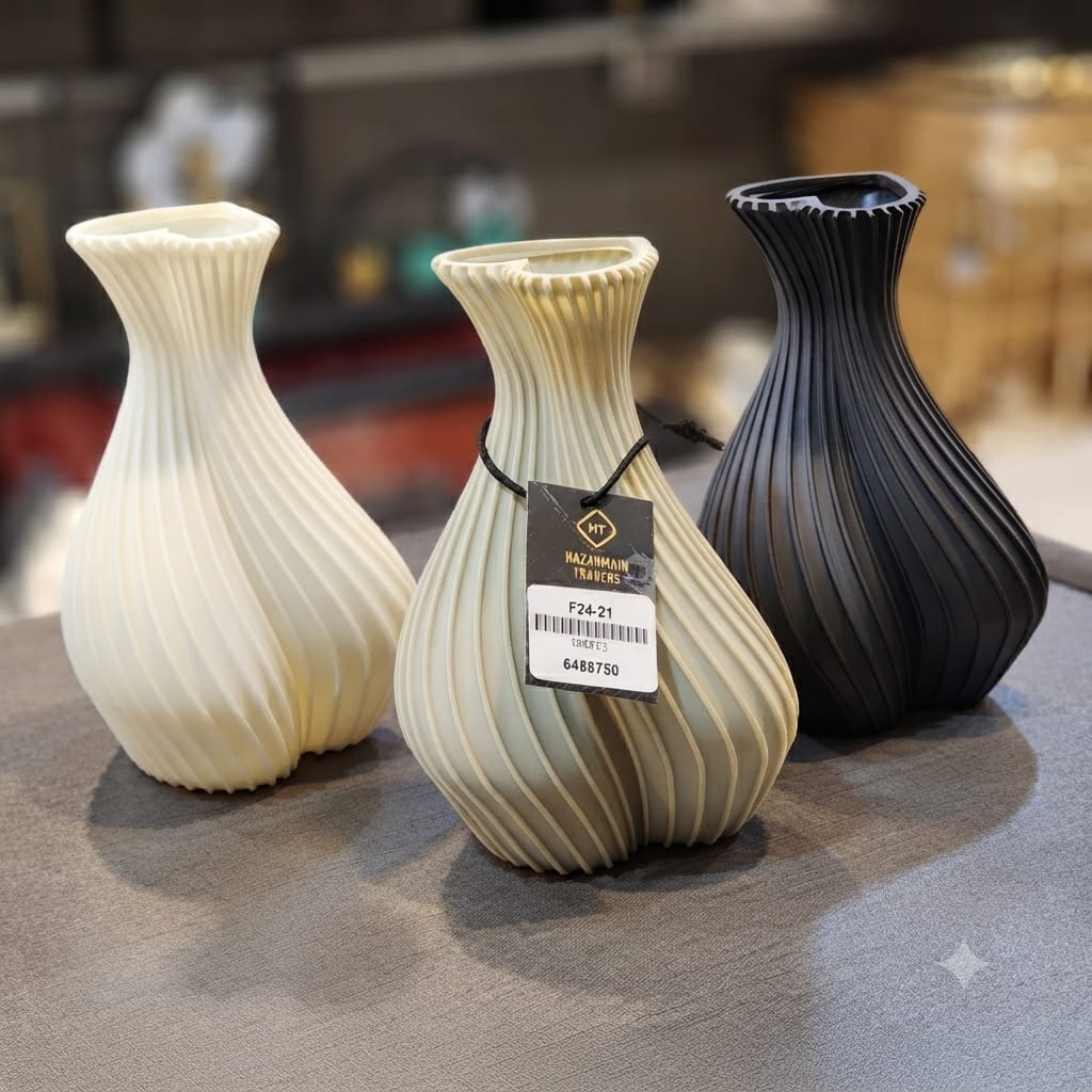 The Ripple & Fold Sculptural  Vase Collection