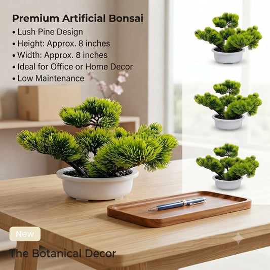 Premium artifical Mini Bonsai Pine Tree