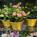 Mini Floral Basket
