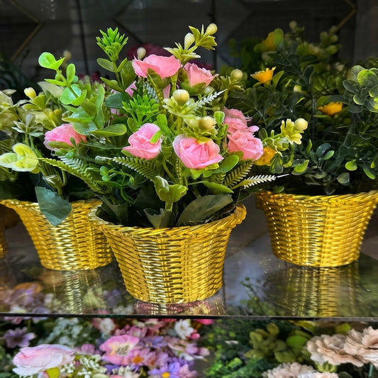Mini Floral Basket