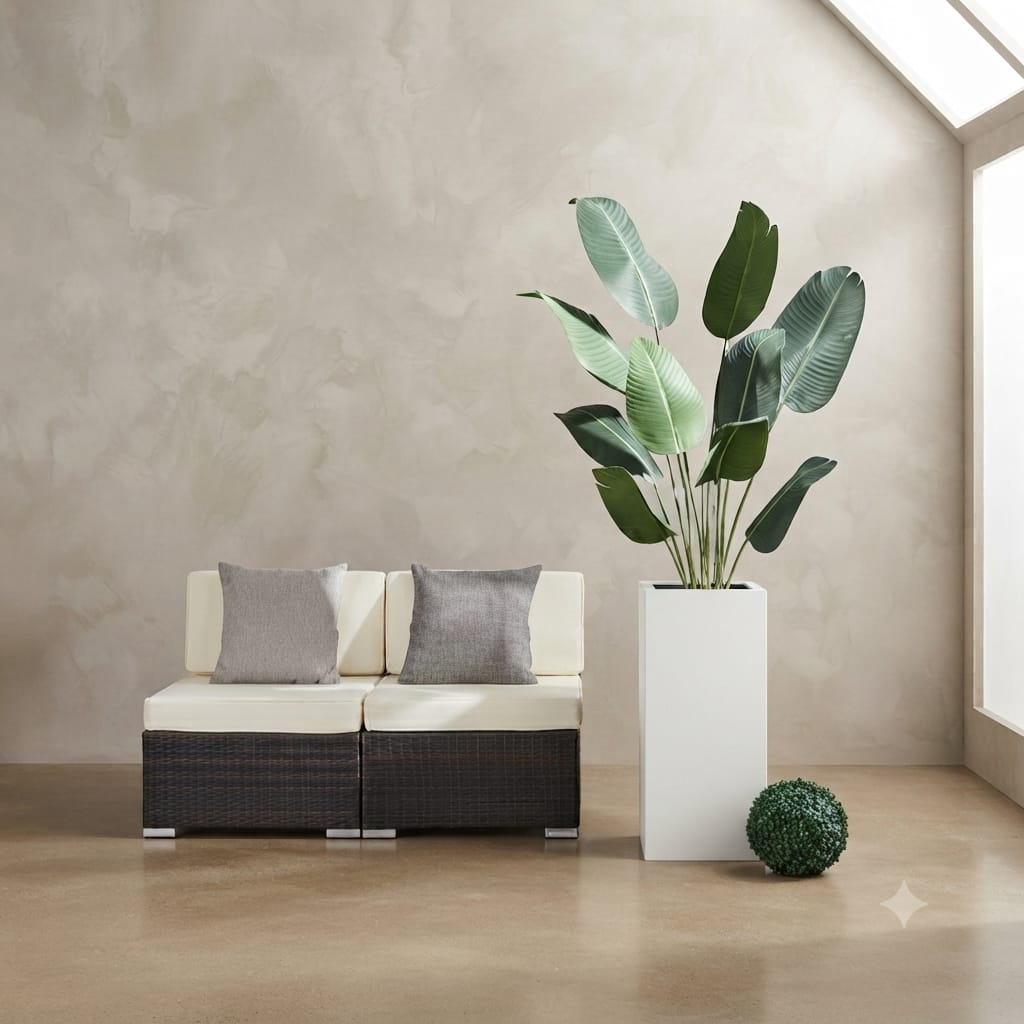 Square Fiber Planter