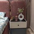 The Luna Modern Dual-Tone Nightstand